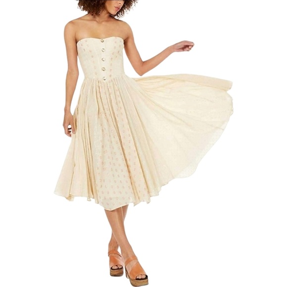 NWOTS FP AMANDA METALLIC DRESS (M) - Picture 5 of 16